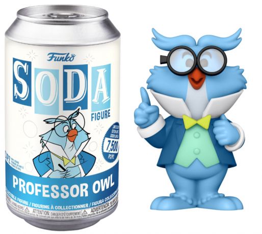 Figurine Funko Soda Disney Professor Owl (Canette Bleue)