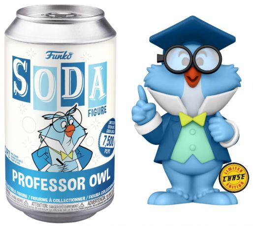 Figurine Funko Soda Disney Professor Owl (Canette Bleue) [Chase]
