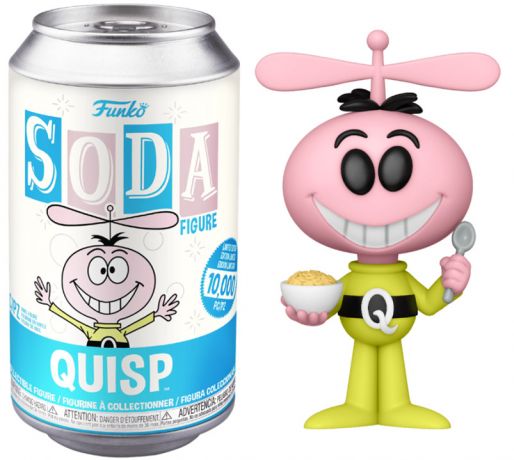 Figurine Funko Soda Icônes de Pub Quisp (Canette Bleue)