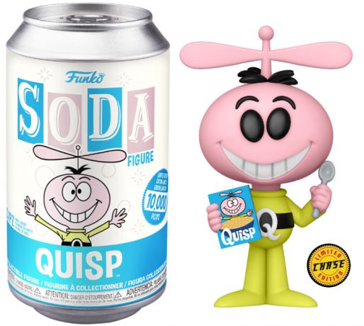 Figurine Funko Soda Icônes de Pub Quisp (Canette Bleue) [Chase]