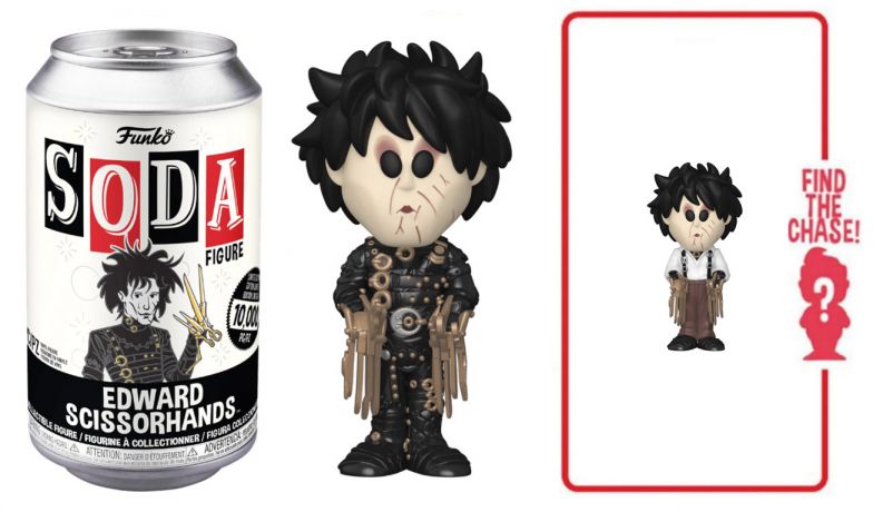 Figurine Funko Soda Edward aux mains d'argent Edward aux mains d'argent (Canette Noire)