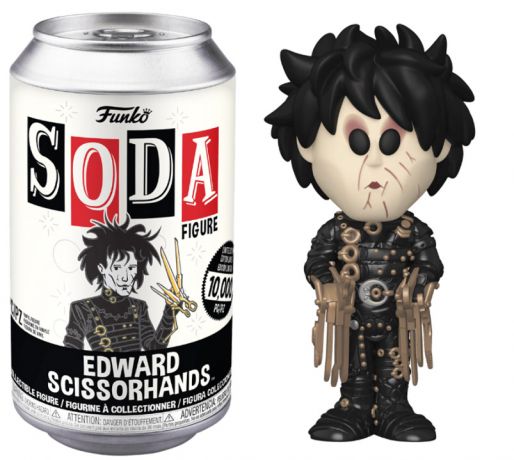 Figurine Funko Soda Edward aux mains d'argent Edward aux mains d'argent (Canette Noire)