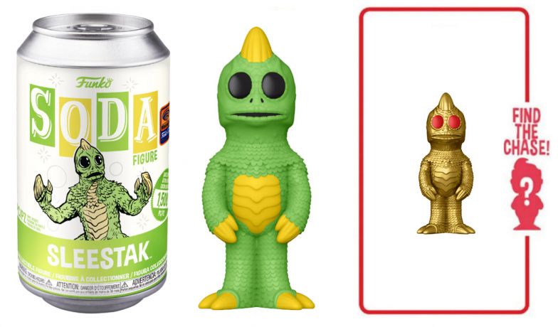 Figurine Funko Soda Le Monde (presque) perdu Sleestak (Canette Verte)