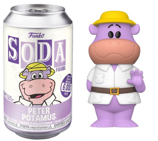 Figurine Funko Soda Hanna-Barbera Peter Potamus (Canette Rose)