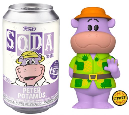 Figurine Funko Soda Hanna-Barbera Peter Potamus (Canette Rose) [Chase]