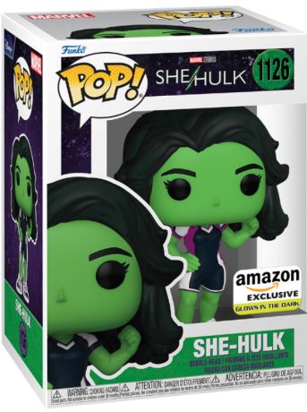 Figurine Funko Pop She-Hulk : Avocate [Marvel] #1126 She-Hulk - Glow in the Dark