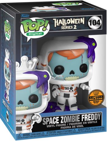 Figurine Funko Pop Freddy Funko #104 Freddy le Zombie de l'espace - Digital Pop