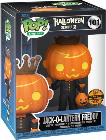 Figurine Funko Pop Freddy Funko #101 Jack-O'-Lantern Freddy - Digital Pop