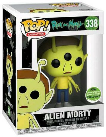 Figurine Funko Pop Rick et Morty #338 Morty Alien