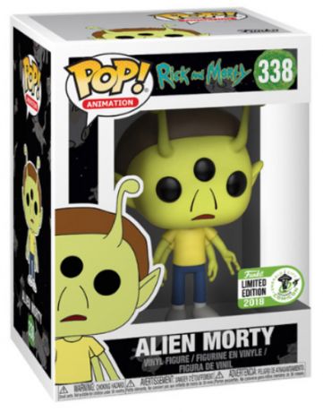 Figurine Funko Pop Rick et Morty #338 Morty Alien