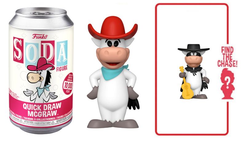 Figurine Funko Soda Hanna-Barbera Quick Draw McGraw (Canette Rouge)