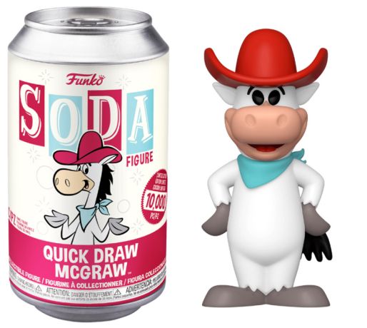 Figurine Funko Soda Hanna-Barbera Quick Draw McGraw (Canette Rouge)