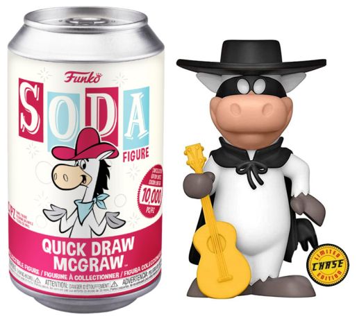 Figurine Funko Soda Hanna-Barbera Quick Draw McGraw (Canette Rouge) [Chase]