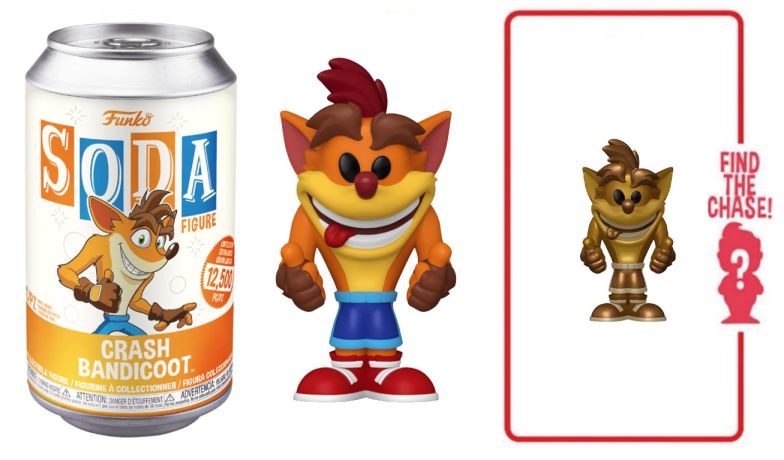 Figurine Funko Soda Crash Bandicoot Crash Bandicoot (Canette Orange)