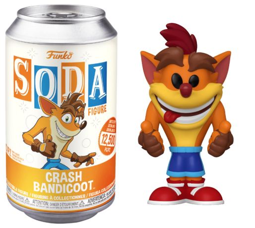 Figurine Funko Soda Crash Bandicoot Crash Bandicoot (Canette Orange)