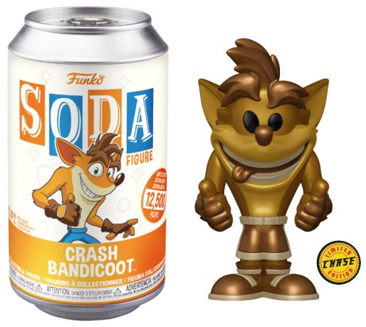 Figurine Funko Soda Crash Bandicoot Crash Bandicoot (Canette Orange) [Chase]