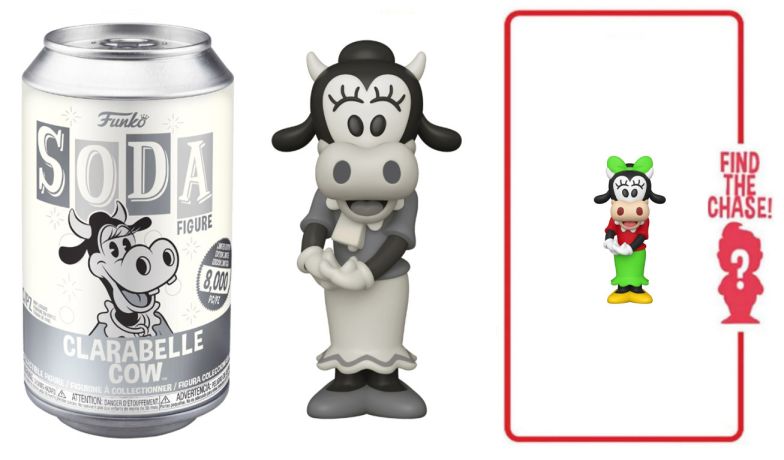 Figurine Funko Soda Disney Clarabelle Cow (Canette Grise)