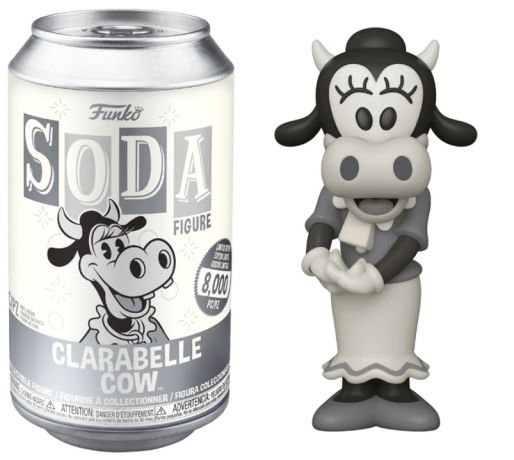 Figurine Funko Soda Disney Clarabelle Cow (Canette Grise)