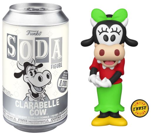Figurine Funko Soda Disney Clarabelle Cow (Canette Grise) [Chase]