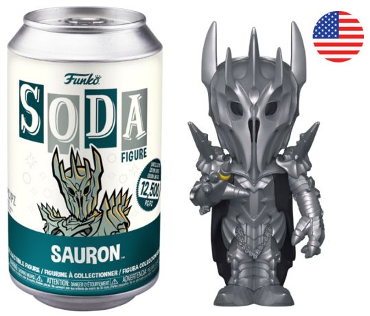 Figurine Funko Soda Le Seigneur des Anneaux Sauron (Canette Bleue)