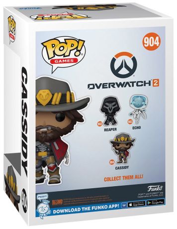 Figurine Funko Pop Overwatch 2 #904 Cassidy