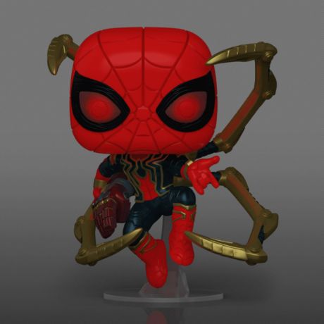 Figurine Funko Pop Avengers : Endgame [Marvel] #574 Iron Spider avec Nano Gant - Glow in the Dark