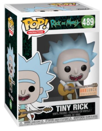 Figurine Funko Pop Rick et Morty #489 Petit Rick avec guitare