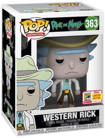 Figurine Funko Pop Rick et Morty #363 Western Rick