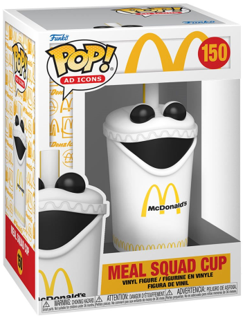 Figurine Funko Pop McDonald's #150 Meal squad cup