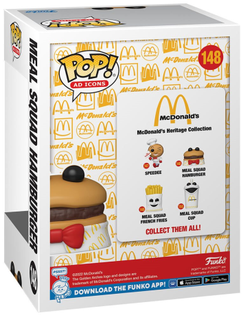 Figurine Funko Pop McDonald's #148 Meal Squad Hamburger