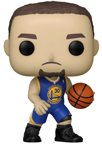 Figurine Funko Pop NBA #19 Stephen Curry - Trading Card