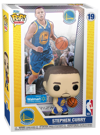 Figurine Funko Pop NBA #19 Stephen Curry - Trading Card