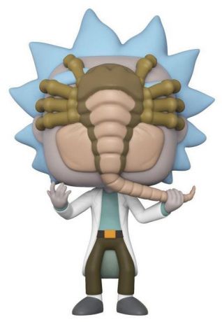 Figurine Funko Pop Rick et Morty #343 Rick - Facehugger