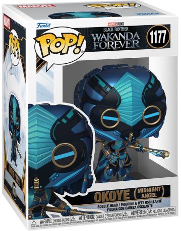 Figurine Funko Pop Black Panther : Wakanda Forever [Marvel] #1177 Okoye (Midnight Angel)
