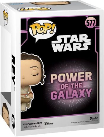 Figurine Funko Pop Star Wars : Power of the Galaxy #577 Rey