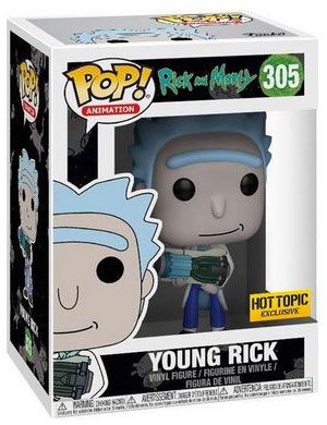 Figurine Funko Pop Rick et Morty #305 Rick - Jeune
