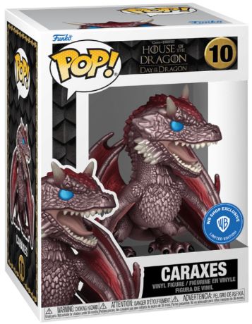 Figurine Funko Pop House of the Dragon #10 Caraxes - Métallique