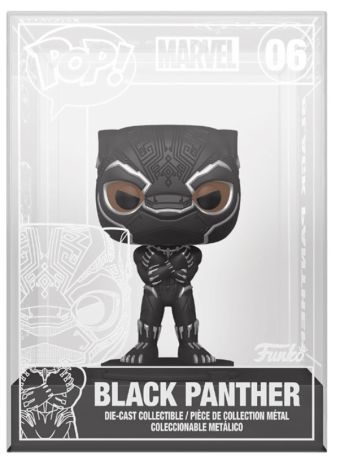 Figurine Funko Pop Black Panther [Marvel] #06 Black Panther - Die-Cast