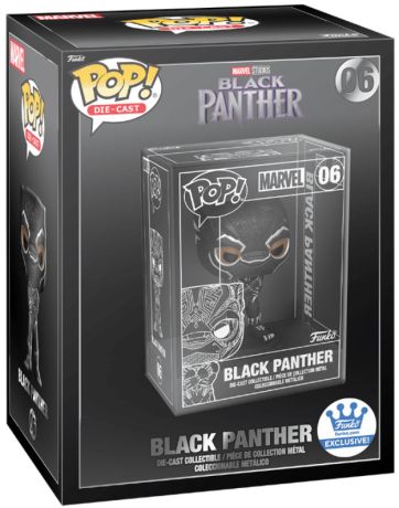 Figurine Funko Pop Black Panther [Marvel] #06 Black Panther - Die-Cast