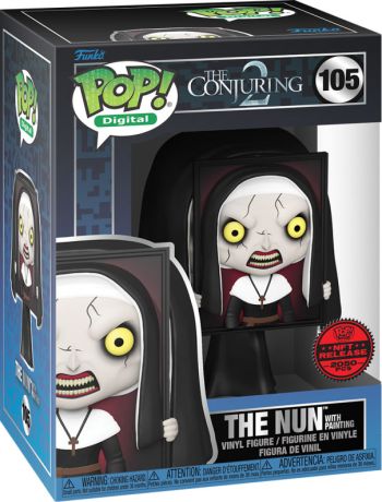 Figurine Funko Pop Conjuring 2 : Le Cas Enfield #105 La Nonne avec la peinture - Digital Pop