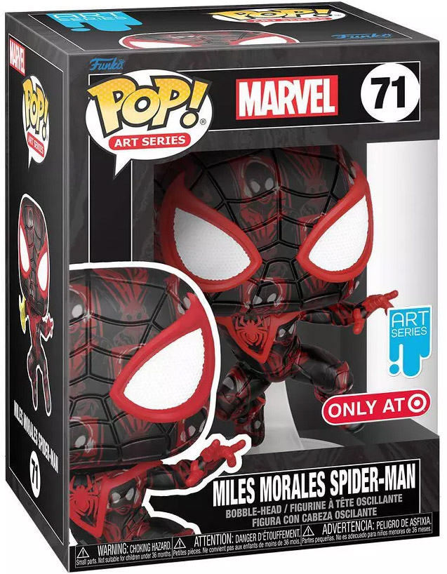 Figurine Pop Marvel Comics #71 pas cher : Miles Morales Spider-Man