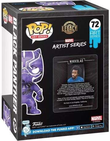 Figurine Funko Pop Marvel Comics #72 Black Panther - Art Series