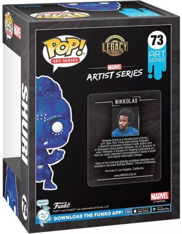 Figurine Funko Pop Marvel Comics #73 Shuri - Art Series