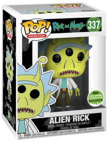 Figurine Funko Pop Rick et Morty #337 Rick Alien