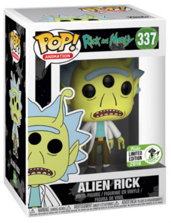 Figurine Funko Pop Rick et Morty #337 Rick Alien