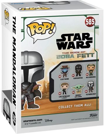 Figurine Funko Pop Star Wars : Le Livre de Boba Fett #585 Le Mandalorien