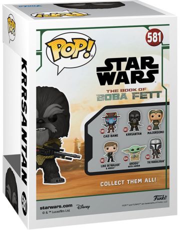 Figurine Funko Pop Star Wars : Le Livre de Boba Fett #581 Krrsantan