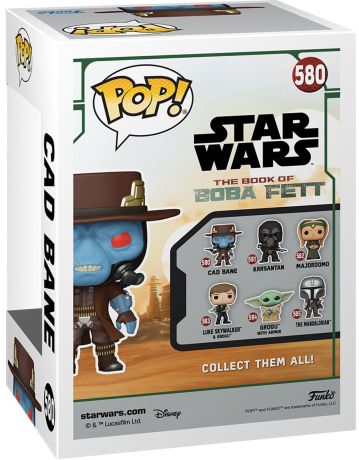 Figurine Funko Pop Star Wars : Le Livre de Boba Fett #580 Cad Bane