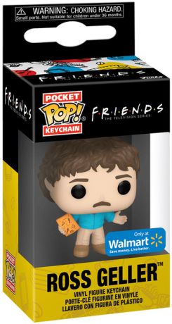 Figurine Funko Pop Friends Ross Geller - Années 80 - Porte-clés