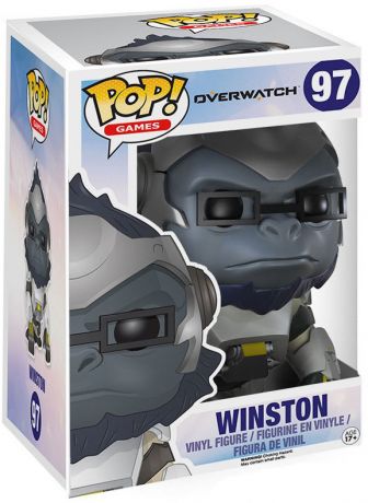 Figurine Funko Pop Overwatch #97 Winston - 15 cm